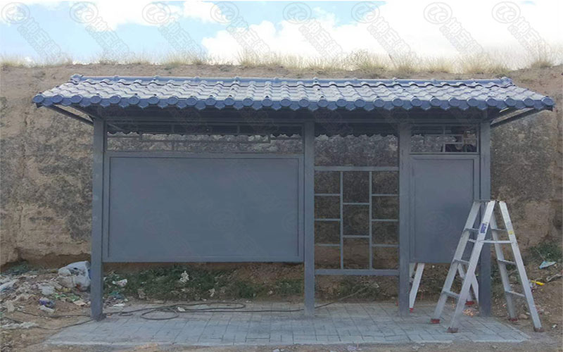 洛陽(yáng)合成樹(shù)脂瓦公交車站臺(tái) 洛陽(yáng)合成樹(shù)脂瓦公交車站臺(tái)